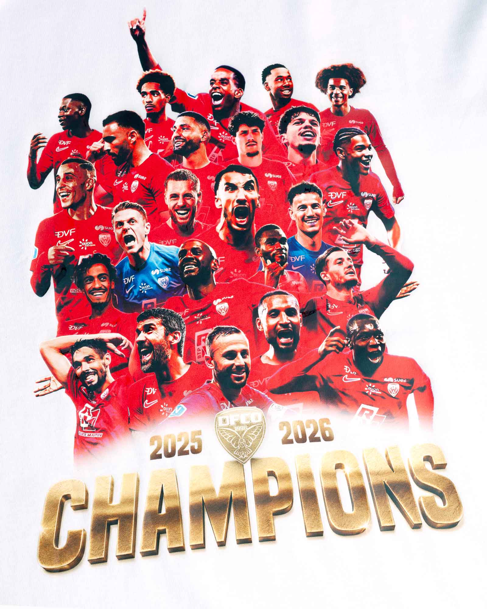 T-Shirt Champions DFCO