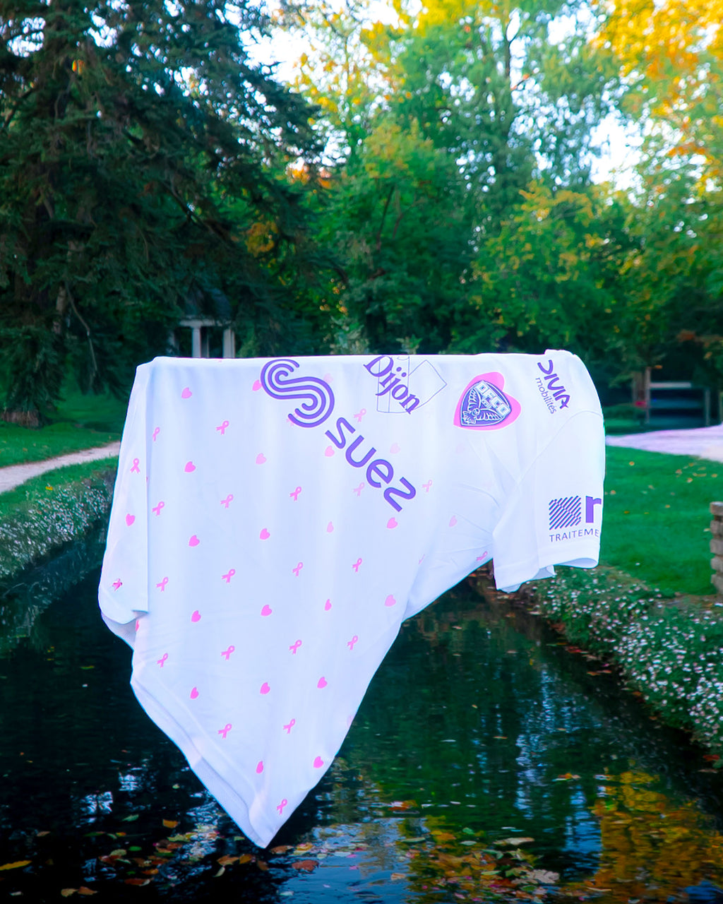 Maillot DFCO Féminines x Octobre Rose